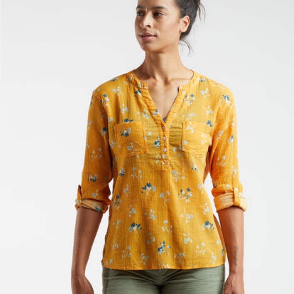 Carve Designs Dylan Gauze Top. Size small